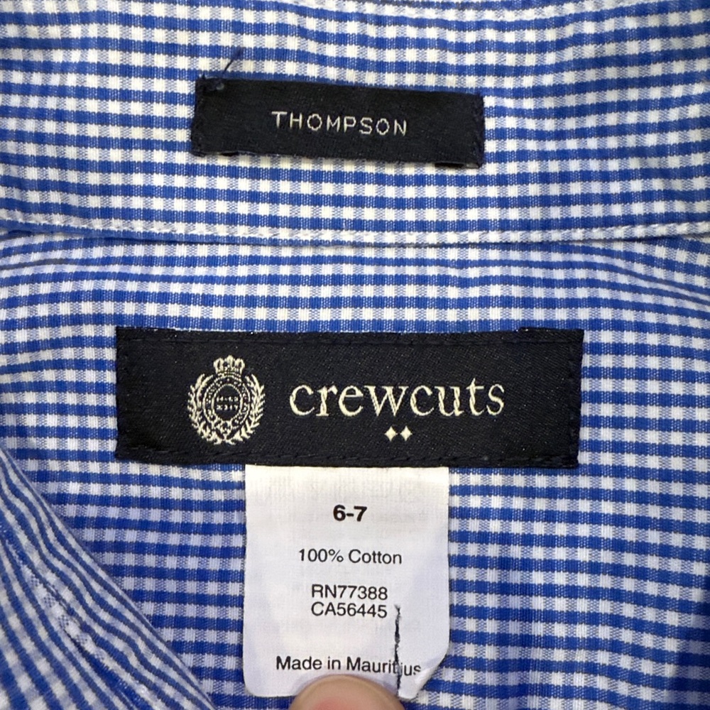 CrewCuts Boys' long-sleeve Thompson Button-up shirt - Picture 2 of 2